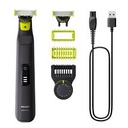Philips QP6542/15, OneBlade Pro 360 Face + Body, cuchilla 360, uso en seco y mojado, 14 longitudes, autonomía 90 min