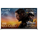 Sony K55XR8M25, Bravia 8 II, QD-OLED, 55", 4K Ultra HD, HDR, Google TV