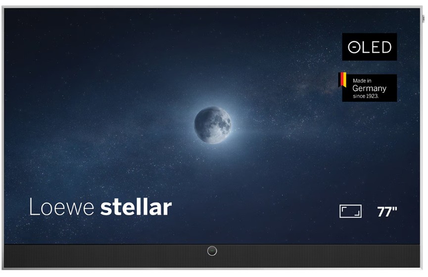 Loewe STELLAR 77 DR+, Smart Tv 77", OLED, 4K, HDR, Dolby Atmos, aluminio