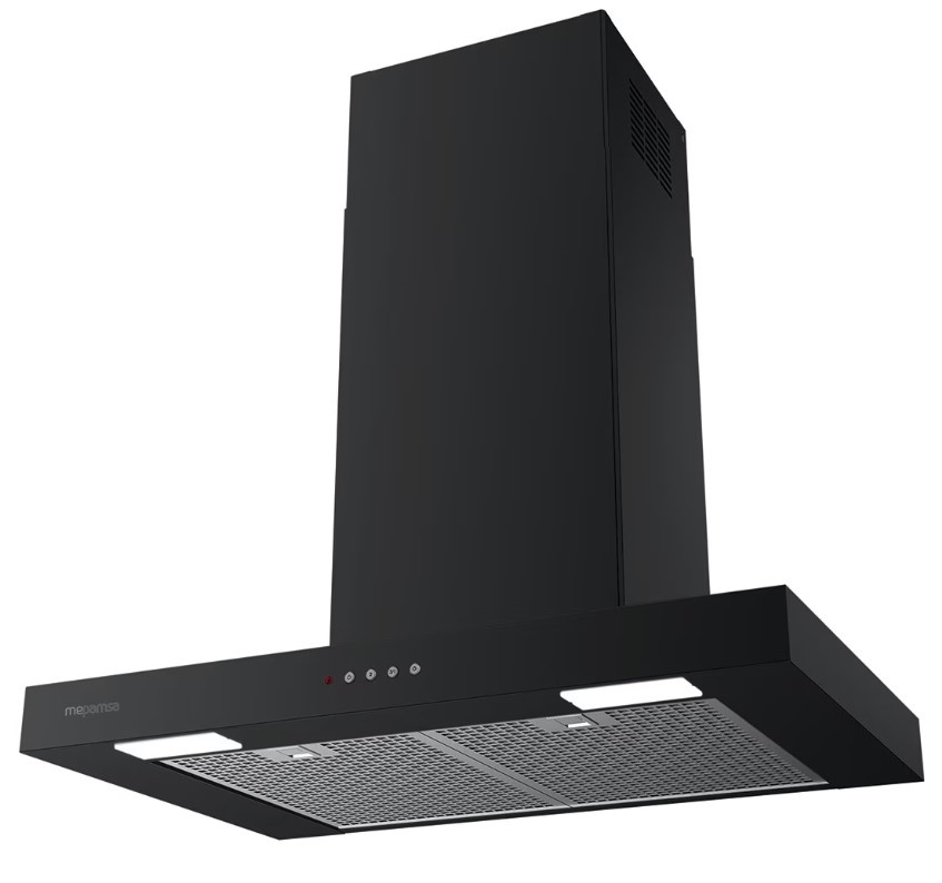 Mepamsa STILO NEO 70, campana decorativa, 70cm, 3 velocidades, negra, clase B