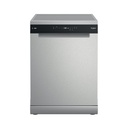 WhirlPool W7F HP33 X, lavavajillas libre instalación, 60cm, NaturalDry, inox, clase D