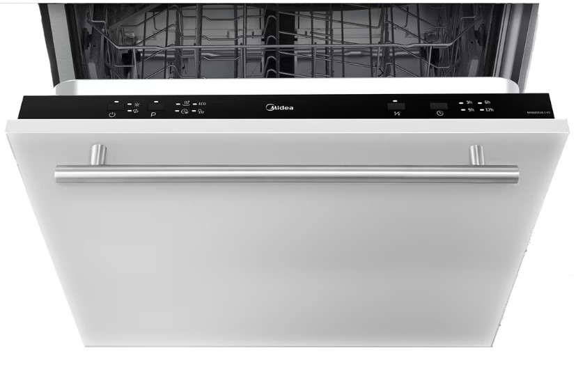 Midea MID60S110.1, Lavavajillas integrable, filtro antibacterias, Hygiene Care, 60cm, blanco, clase E