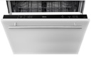 Midea MID60S110.1, Lavavajillas integrable, filtro antibacterias, Hygiene Care, 60cm, blanco, clase E
