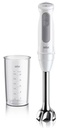 Braun MQ50001MWH, batidora de mano, Serie 5, 1000w, 21 velocidades, blanco