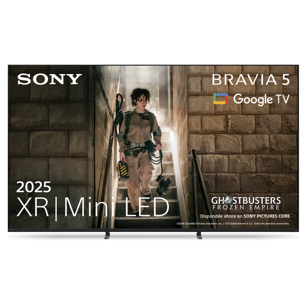 Sony K-65XR55B, Bravia 5, Mini LED, 65", 4K Ultra HD, HDR, Google TV
