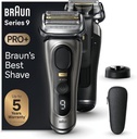 Braun 9515s, afeitadora eléctrica, serie 9 Pro+, ProTimmer integrada, base de carga, Wet&Dry