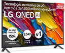 LG 86QNED82A6B, TV QNED 86", 4K Ultra HD, 60Hz, webOS 25