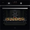 AEG GS6PB51FAB, horno pirolítico, SenseCook, serie 6000, negro