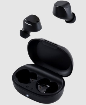 Panasonic RZ-B120W, auriculares inalámbricos, Bluetooth, autonomía 26h, control por voz y táctil, IPX4, negro
