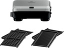 Braun SM5006, Sandwichera gofrera SnackMaker 5, 800 W, 2 tipos de placas, plata