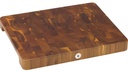 WMF Acacia, tabla de cortar de madera, 40x32cm, 4 cm de grosor, robusto