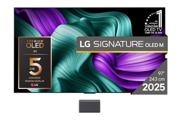LG OLED65M59LA, Signature OLED TV Inalámbrico 65", a11 Gen2, 4K Ultra HD,  144Hz, webOS 25