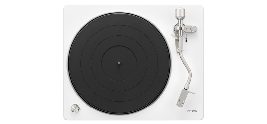 Denon DP400, giradiscos de alta fidelidad con sensor de velocidad automático, Previo phono, brazo curvado,