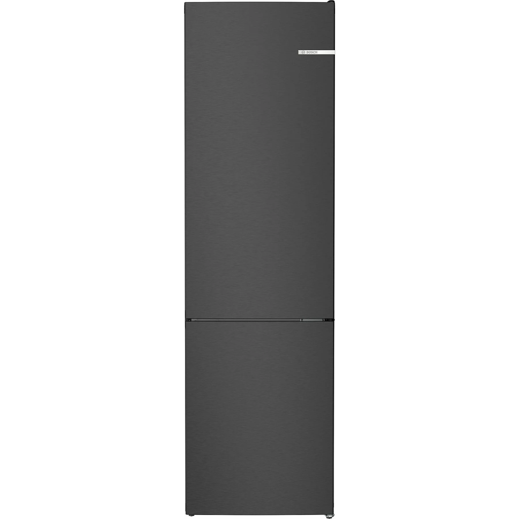 Bosch KGN392XCF, Frigorífico combinado de libre instalación 203 x 60 cm Acero negro antihuellas, Total NoFrost