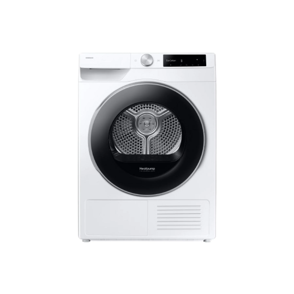 Samsung DV90DG6845LKU3, Secadora bomba de calor, 9 kg, 18 programas, Wifi, blanco