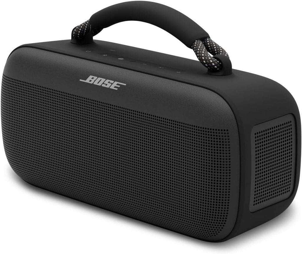 Bose SoundLink SLMax, altavoz portátil,  Bluetooth resistente al agua, hasta 20 horas de autonomía, USB-C, entrada AUX de 3,5 mm