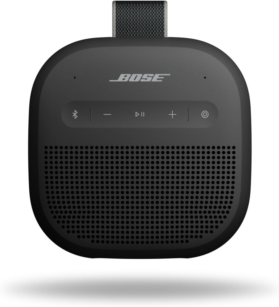 Bose SoundLink Micro (2.ª generación) Altavoz Bluetooth portátil, Altavoz para Exterior inalámbrico, hasta 12 h de autonomía, Resistente al Agua y al Polvo