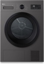LG RHA1008NDK Secadora 8kg, D, con Bomba de calor , Negro grafito silver, Serie 100