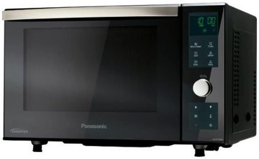 Panasonic NN-DF383BEPG, Inverter Microondas Combinado con Grill, Superficie Plana, 23L, 1000W