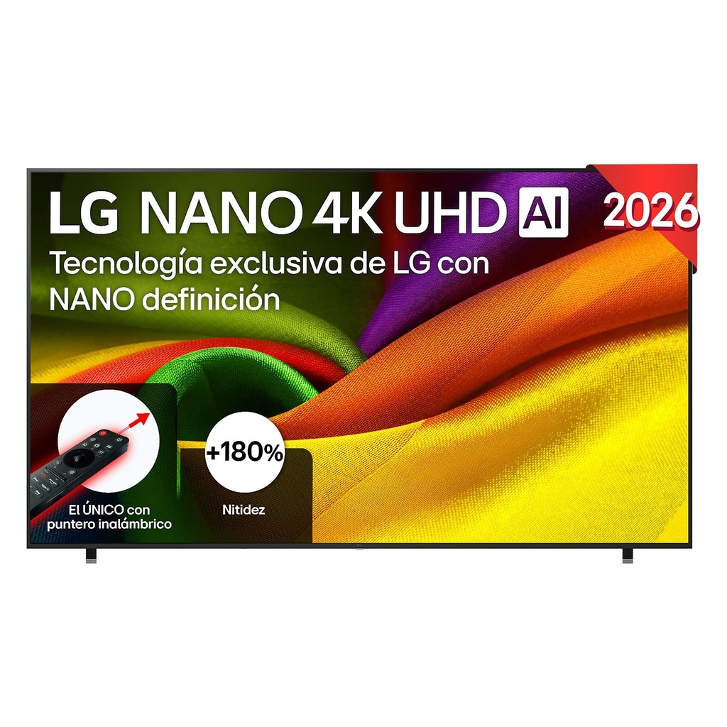 LG 98NU900B6LB, TV LED, UHD 4K, Procesador Inteligente α7 AI Processor 4K Gen9, Tecnologia NANO, Smart TV Web OS