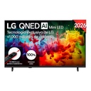 LG 43QNED70B6C, TV QNED Mini LED, UHD 4K, Procesador Inteligente α7 AI Processor 4K Gen9, Tecnologia Nano, Smart TV Web OS