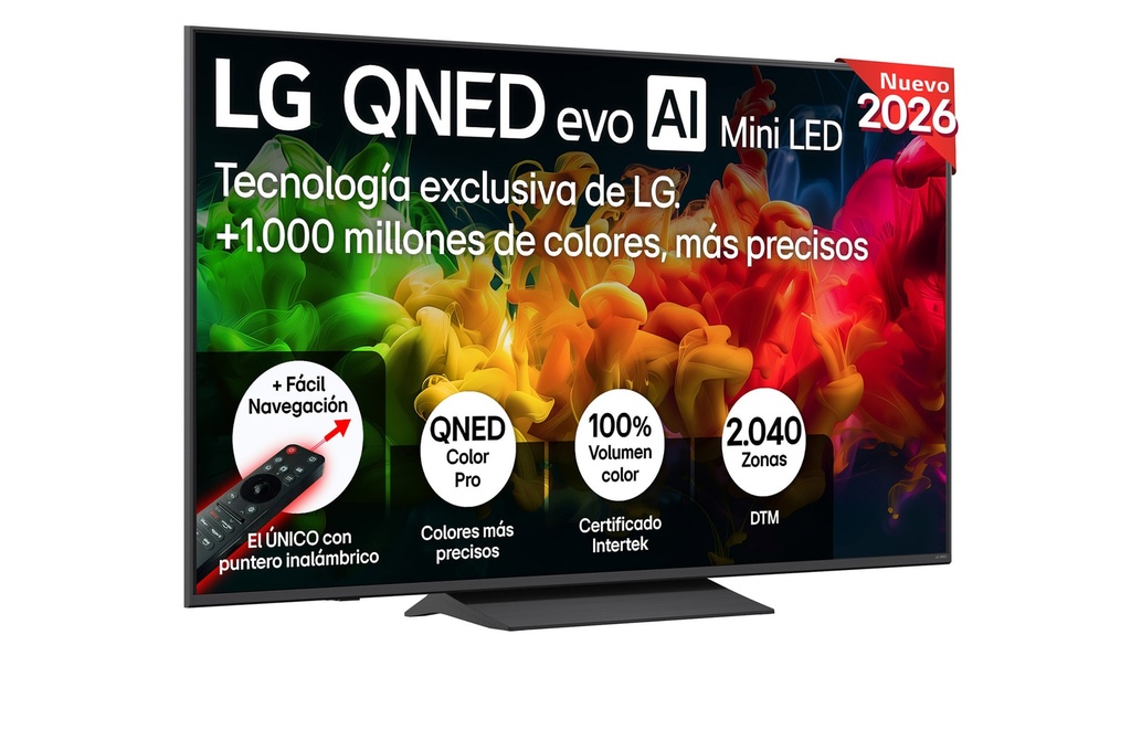 LG 65QNED81B6A, TV QNED Mini LED, UHD 4K