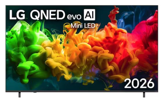 LG 85QNED81B6A , TV QNED Mini LED, UHD 4K, Processor 4K Gen9