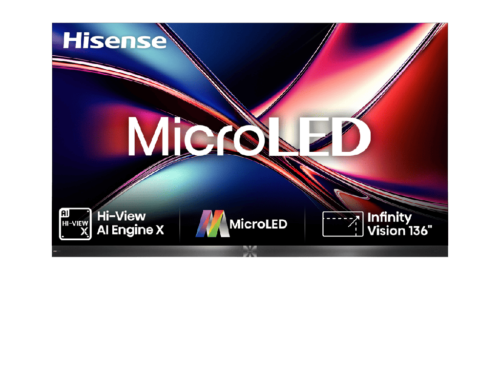 HISENSE MX MicroLED TV 136MX, Tecnología MicroLED, 4K 120 Hz nativos