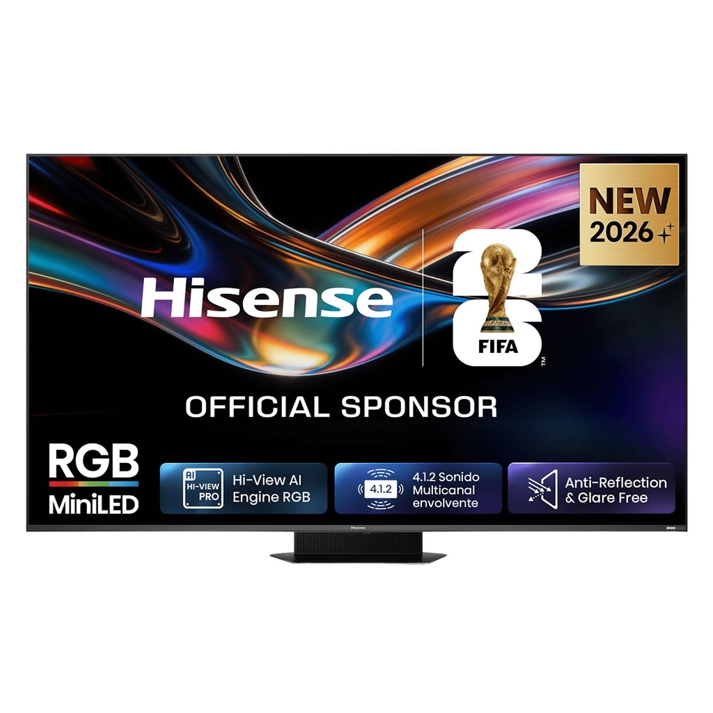 Hisense RGB Mini LED TV 75UR9S, UHD 4K, Quad Core / MT9655, Hi-View AI Engine RGB