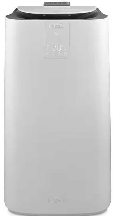 DeLonghi Pinguino GentleJet Inverter, aparato 3 en 1, ventilador, aire acondicionado y deshumidificador, 43 dB, hasta 140 m³, Clase A