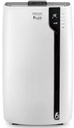 DeLonghi Pinguino PACEX100SILENT, aire acondicionado portátil, panel de control LED, solo ventilador y de deshumidificación, 10 000 BTU/h, Clase A++