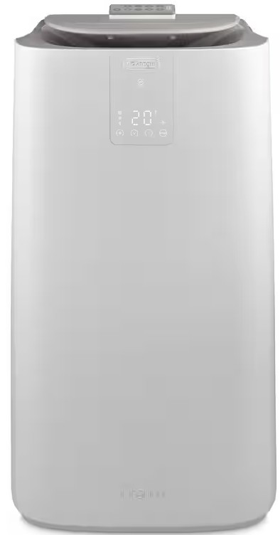 DeLonghi Pinguino GentleJet, aire acondicionado portátil, aparato 3 en 1: ventilador, aire acondicionado y deshumidificador, hasta 110 m³, Clase A+