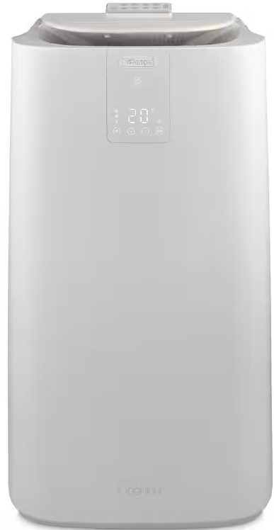 DeLonghi Pinguino GentleJet, aire acondicionado portátil, aparato 3 en 1: ventilador, aire acondicionado y deshumidificador, 11 500 BTU/H, Clase A