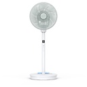 Rowenta QV5050F0,Ventilador de pie 3 en 1, Uso con o sin cable, Silencioso, 3 alturas, 20 velocidades, 3 modos automáticos y temporizador de 12 horas