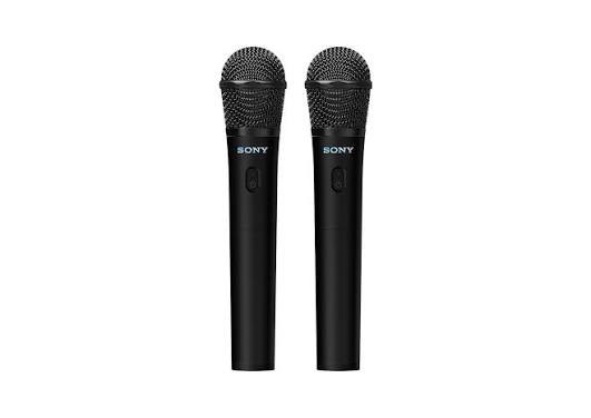 Sony ULTMIC1, Set de micrófono inalámbrico con 2 micrófonos y Receptor, batería de 20 H