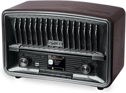 [M135DBT] Muse M-135 DBT Radio Digital, Dab+ FM, Radio Reloj Dual Alarma, Pantalla LCD, 2 x 5 vatios