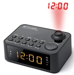 Muse M-178, Radio Despertador Am/fm Con Altavoz Integrado Y Proyector