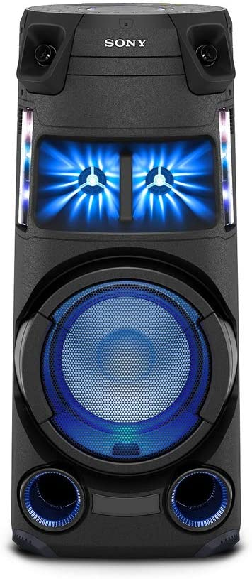 Altavoz Bluetooth® para fiestas con iluminación y karaoke
