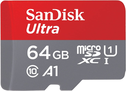 [SDSQUAB-064G-GN6MA] Sandisk Microsd Ultra 64Gb 140 Mb FULHD 00215421