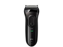 [3020 PROSKIN SERIE 3] Braun 3020, afeitadora eléctrica serie 3 ProSkin, 100% resistente al agua, negro