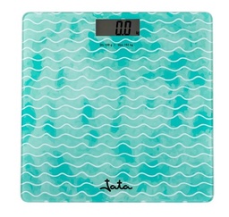 [HBAS1490] Jata HBAS1490, báscula de baño digital, batería recargable USB, capacidad 180kg, 4 sensores
