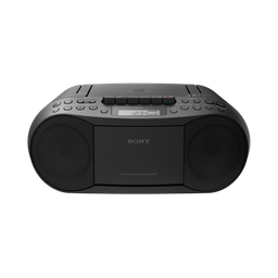 [CFDS70B REACONDICIONADO 3 AÑOS DE GARANTIA] Sony CFDS70B, Radio CD Cassette Mega Bass, FM/AM, reacondicionado 3 años de garantia, negro