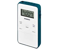[DT140] Sangean Radio Pocket DT-140 Blanco/Azul - Radio