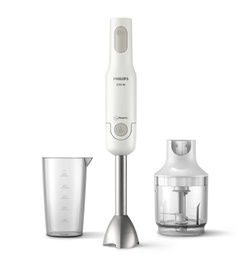[HR2535] Philips HR2535, batidora de mano Pro Mix, 650w, protector antisalpicaduras, color blanco
