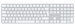 [MAGIC KEYBOARD ID NUMERICO PLATA] Apple Magic Keyboard con Touch ID y teclado numérico, español - teclas blancas