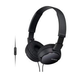 Sony MDRZX110AP, auriculares de diadema, cable de 1,2m, micrófono, 3 colores