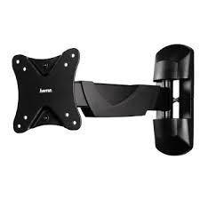[00118661] Hama 00118661, soporte de giro, de 10" a 26", 1 brazo, hasta 25kg, negro