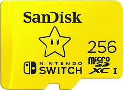 [SDSQXAO-256G-GNCZN] Sandisk 00183573 256GB SD micro (SDXC Class 10 UHS-I U3) Nintendo Switch