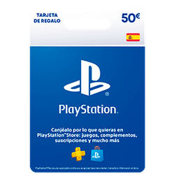 [Tarjeta regalo PlayStation 50€] Tarjeta PlayStation Network (PSN) - 50 EUR (España)