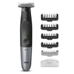 [XT5100] Braun XT 5100, afeitadora y recortadora, face & body, 5 posiciones, resistente al agua, serie X, color negro